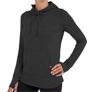 Free Fly Bamboo Lightweight Fleece Pullover Hoodie size XS